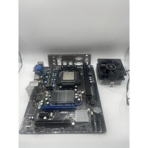 MSI Motherboard 760GM-P23 (FX) w/ Shield and CPU Cooler/Fan (CPU INCLUDED)
